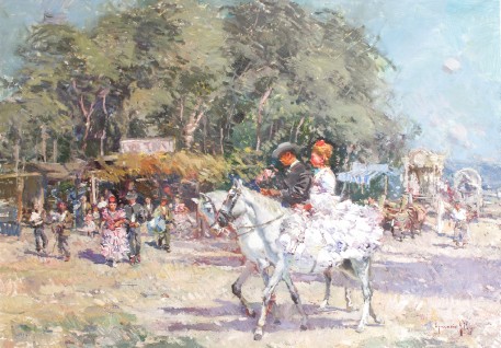 Un Rocio y sus carretas