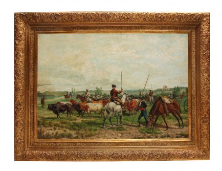 Dehesa con Toros de Lidia