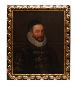 Retrato de caballero con barba y bonete