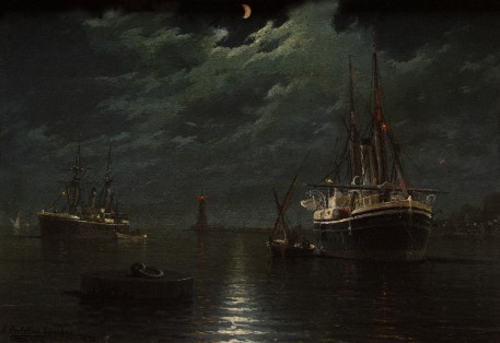 Marina de noche