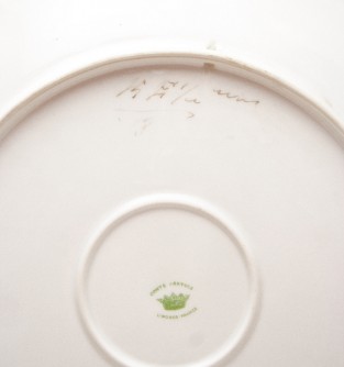 Porcelanas de Limoges