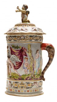 Porcelana de Capodimonte y Nápoles